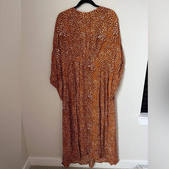 Mango US 16 Printed dress with balloon sleeves - Picture 3 of 8